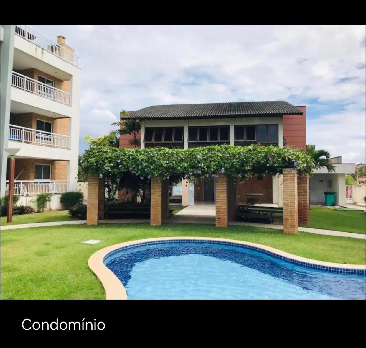 Apartamento Vista Total Do Mar Uma Cobertura A 400M Do Beach Park No Porto Das Dunas Aquiraz Condominio Terramaris Piscina Ampla Parque Infantil Sauna Estacionamento Privado Exterior foto